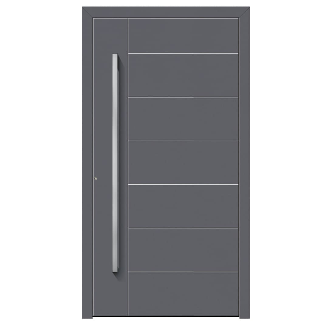 Aluminium-Haustür von Fensterbau Hartmann.