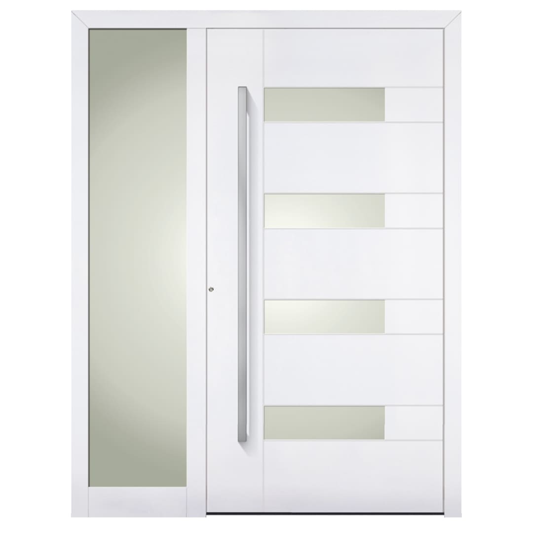 Aluminium-Haustür von Fensterbau Hartmann.