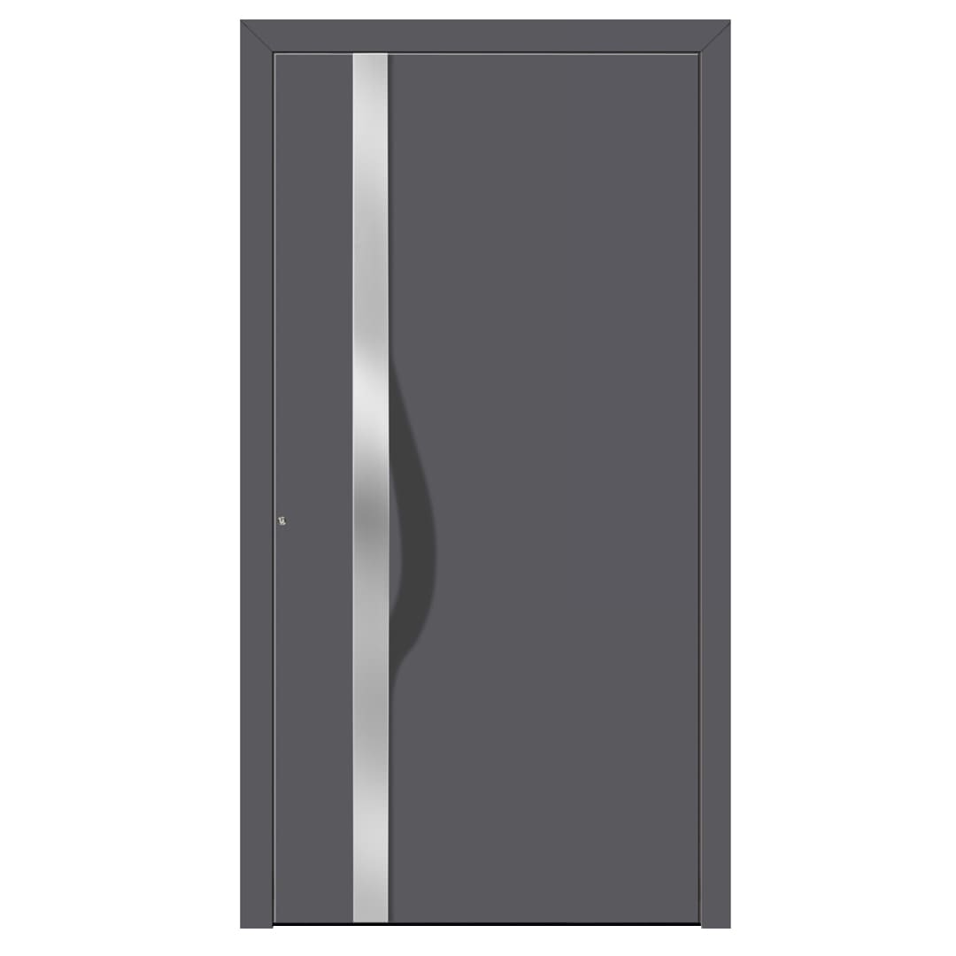 Aluminium-Haustür von Fensterbau Hartmann.