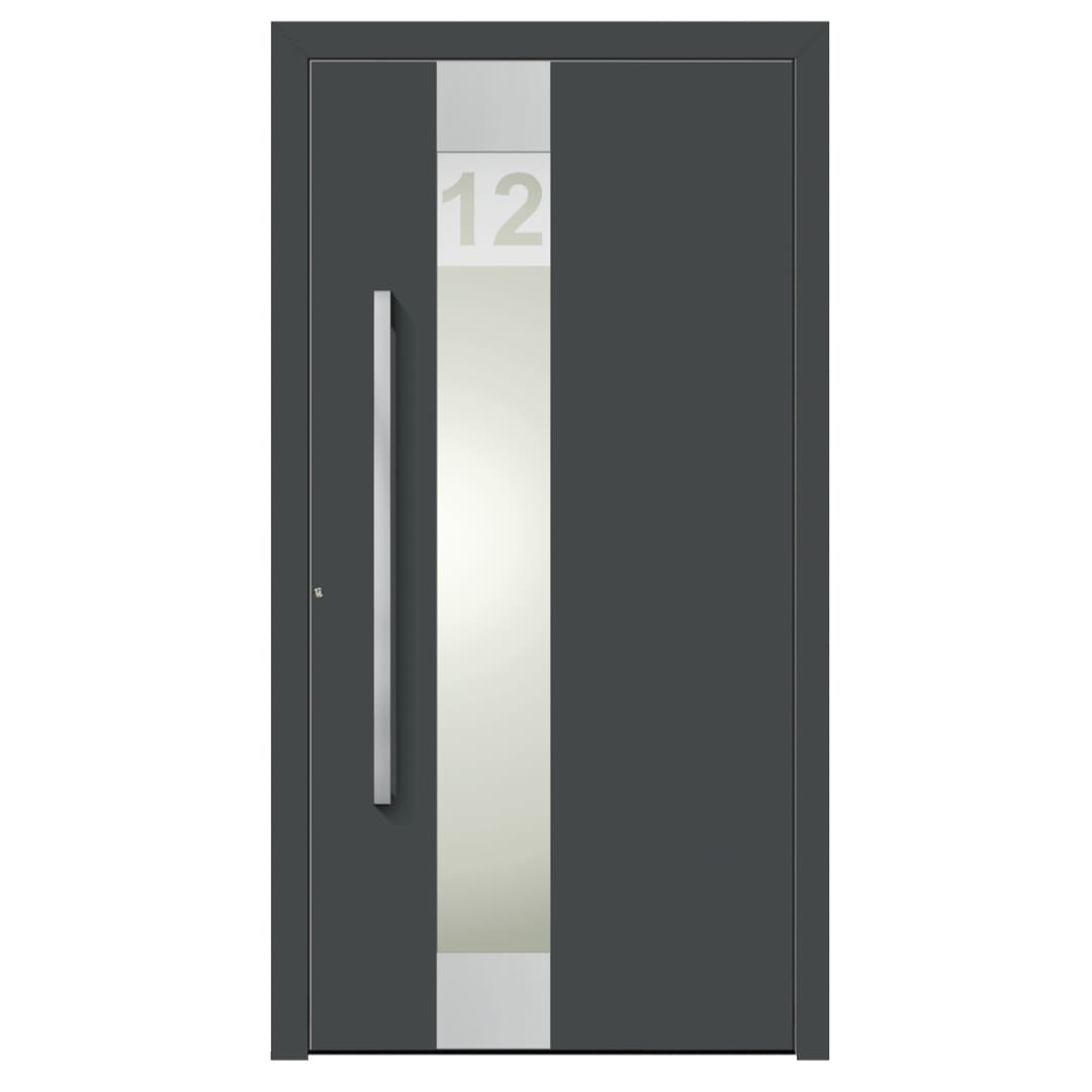 Aluminium-Haustür von Fensterbau Hartmann.
