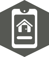 Ein Smart-Home Symbol.